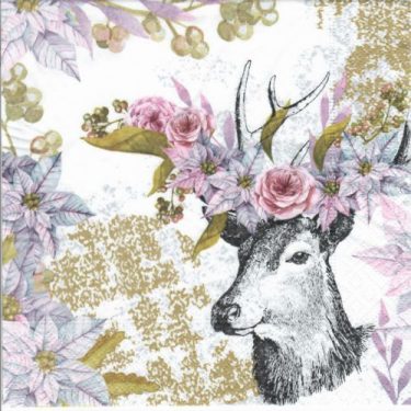 Dekorszalvéta - Dreamy Deer